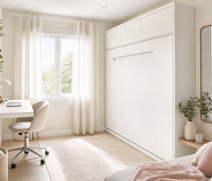 Cómo decorar una habitación abatible para que parezca más amplia y luminosa